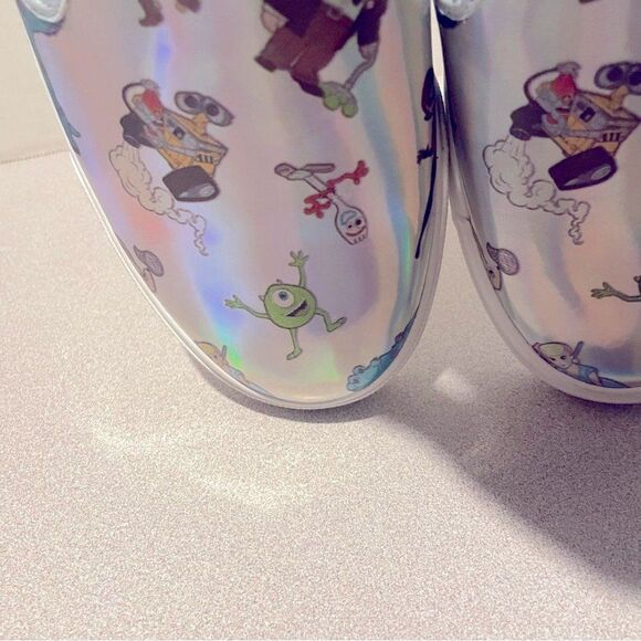 Disney Pixar Slip On Sneakers Size 6 Toy Story Wall-E Up The Incredible shoes - Picture 8 of 12